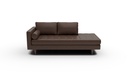 L600-29L Ladybird Leather LAF Stand Alone Chaise 