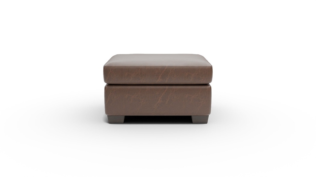 L400-02 Track Leather Ottoman