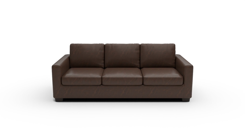 L400-30 Track Leather Sofa