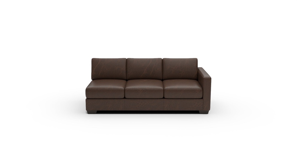 L400-35R Track Leather RAF Sofa