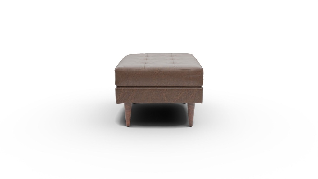 L500-02 Wallace Leather Ottoman