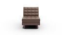 L500-10 Wallace Leather Armless Chair
