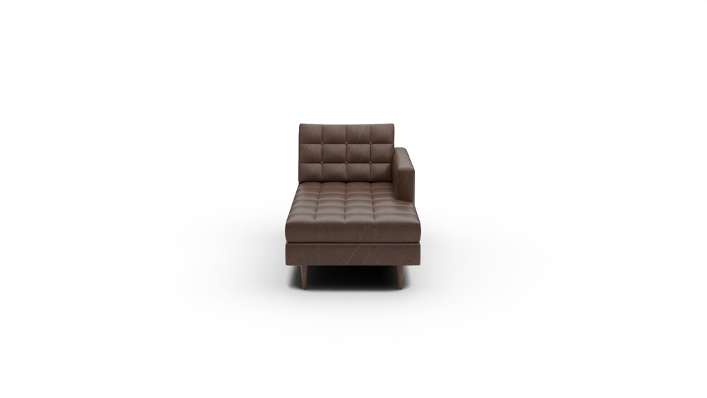 L500-82R Wallace Leather RAF Chaise