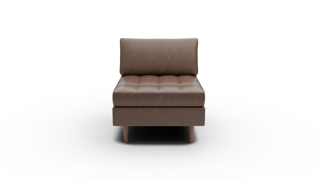 L600-10 Ladybird Leather Armless Chair