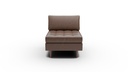 L600-10 Ladybird Leather Armless Chair
