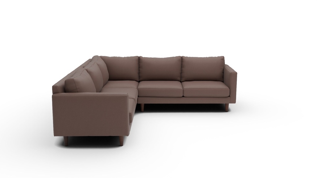 Wallace Untufted 3 Pc Corner Sectional