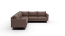 Wallace Untufted 3 Pc Corner Sectional