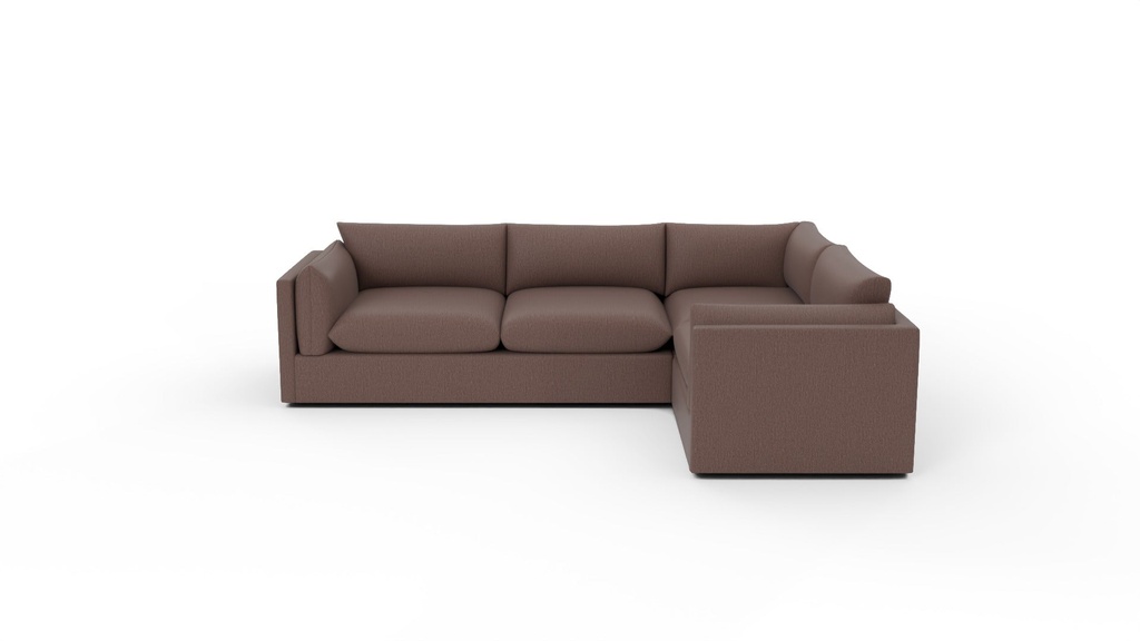 SoCo 3 Pc Corner Sectional w/RAF Chair