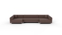 Bonnell 3 Pc Double Corner Sectional w/Armless Loveseat