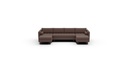 Ladybird 3 Pc Double Chaise Sectional w/Armless Loveseat