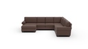 Manor 3 Pc Small Corner Sectional w/LAF Chaise