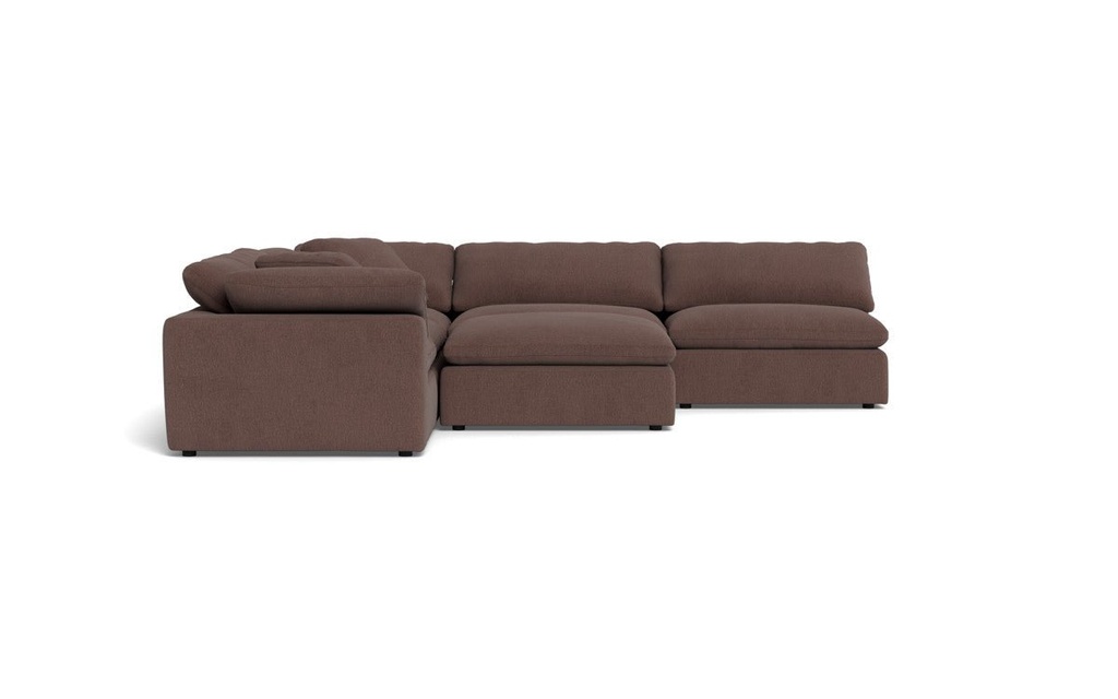 Fluffy DB 5 Pc Sectional w/Otto