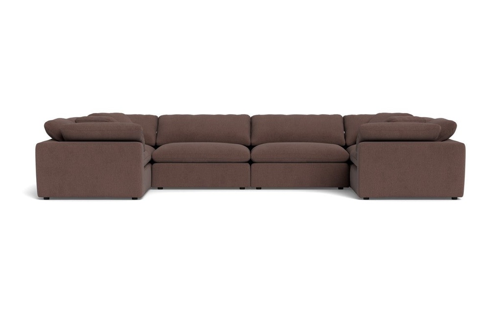 Fluffy DB 4 Corner U Sectional