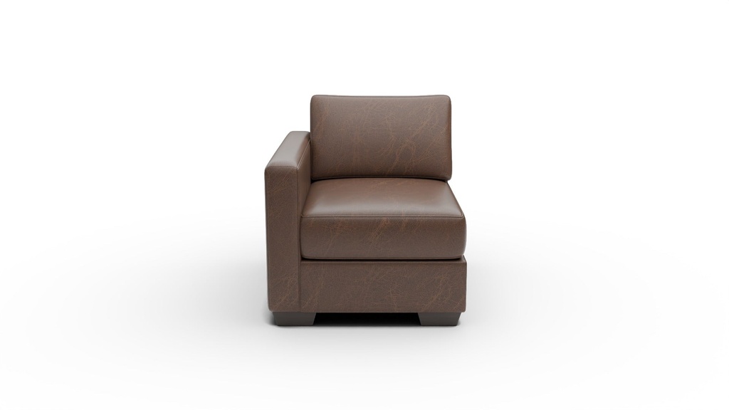 L400-04L Track Leather LAF Chair (Cheyenne Arrowshaft)