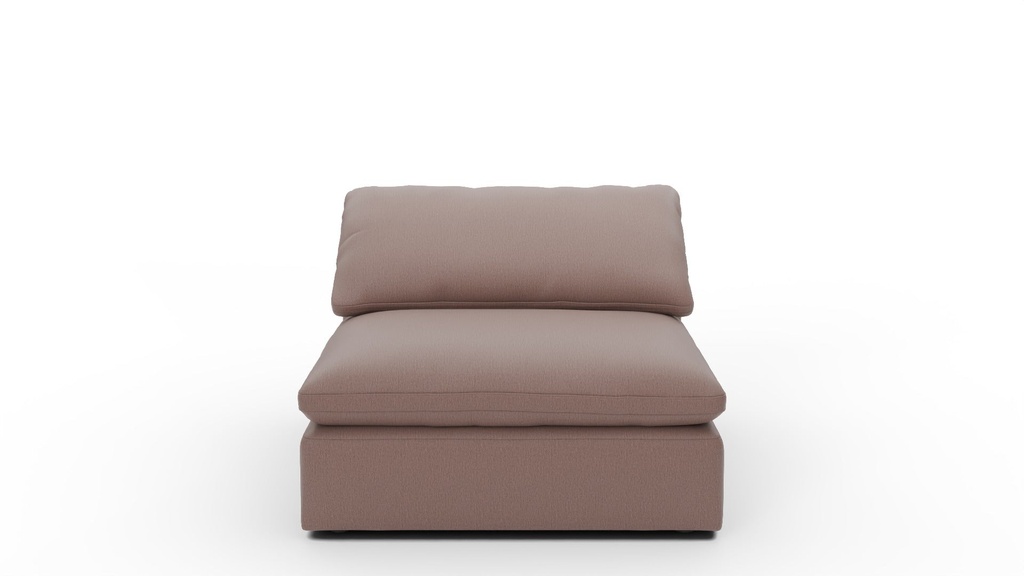 102-05 Fluffy Armless Cocktail Chair (Amigo II Dusk)
